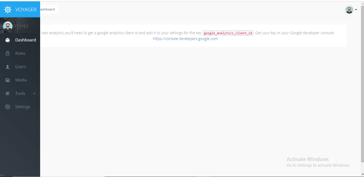 Create a forum with a full dashboard using Laravel Voyager and chatter in 3