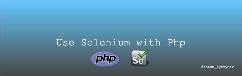 Use Selenium with Php