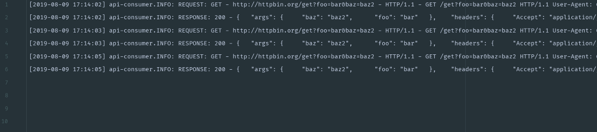 Laravel — Log Guzzle requests to file