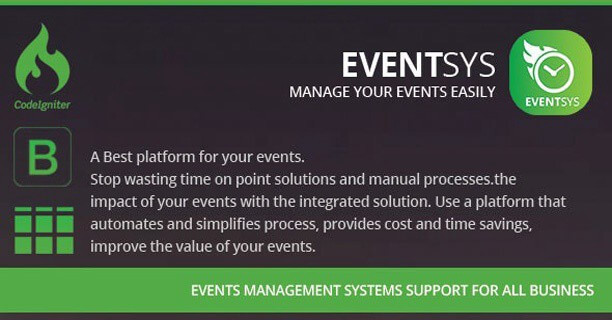 Event Management System in Php