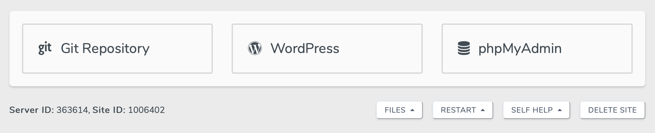 Forge: phpMyAdmin One Click Install