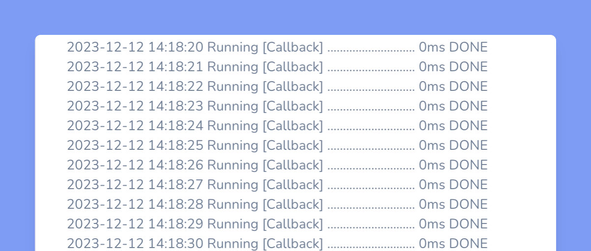 Vapor: Sub-Minute Scheduled Tasks