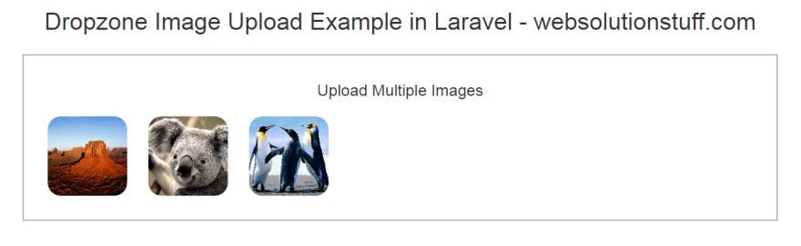 Dropzone Image Upload Tutorial In Laravel 6/7