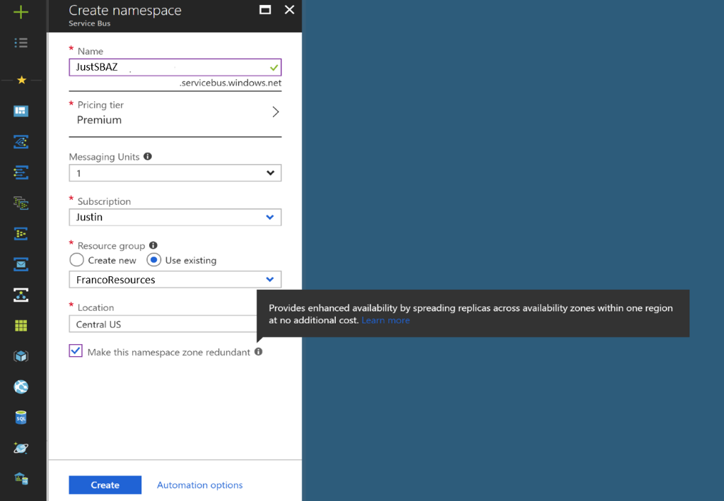 Azure Service Bus and Azure Event Hubs expand availability