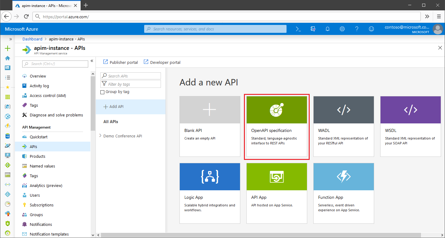 Announcing the preview of OpenAPI Specification v3 support in Azure API Management
