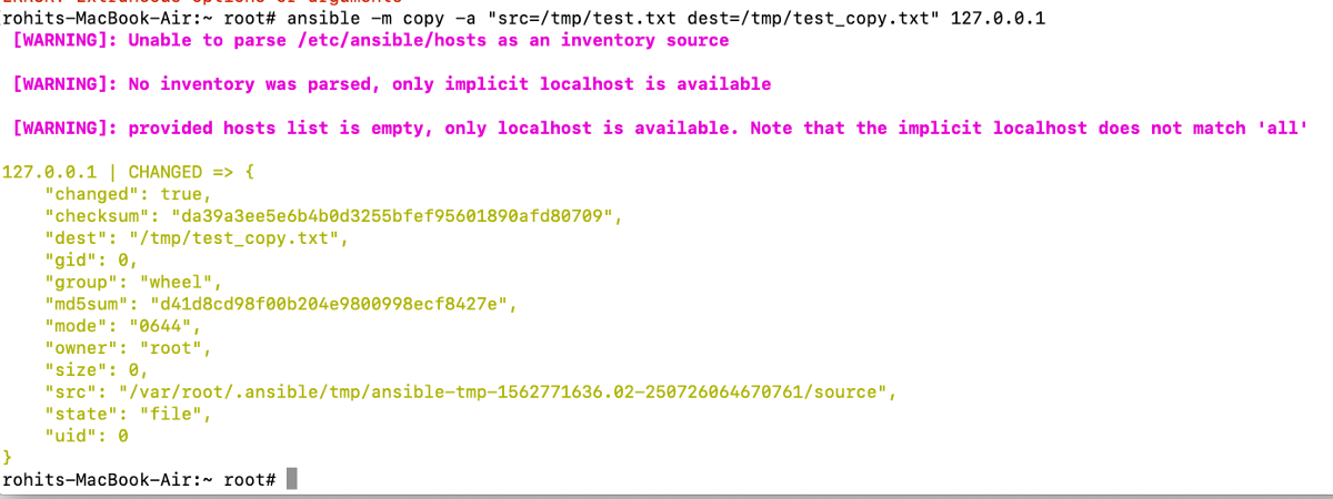 Ansible in an easy way