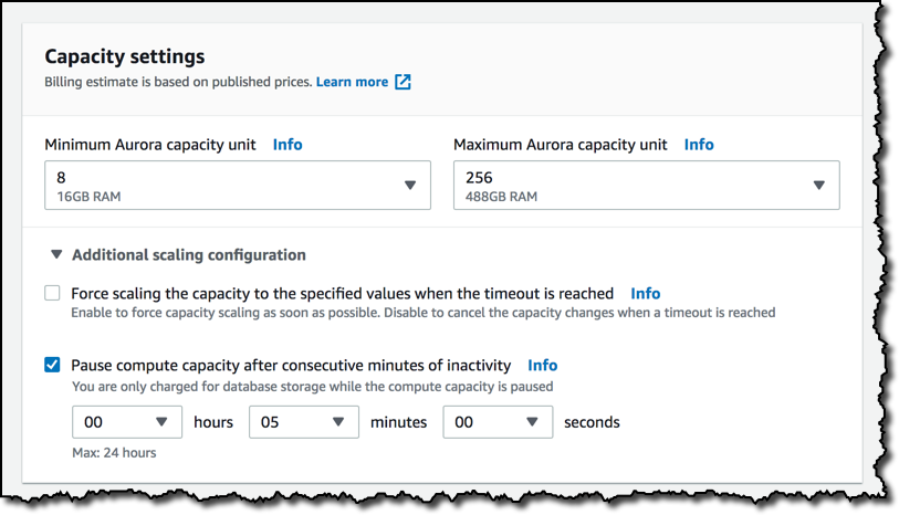 Amazon Aurora PostgreSQL Serverless – Now Generally Available
