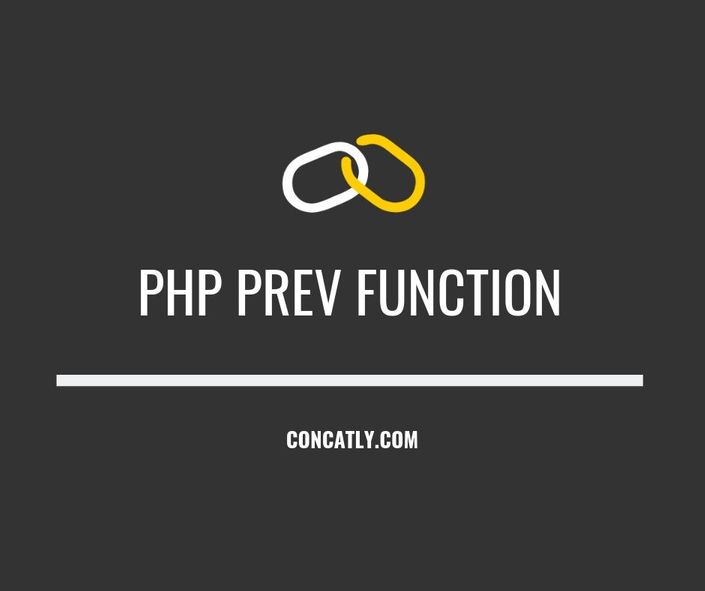 PHP prev Function | Rewind Internal Pointer