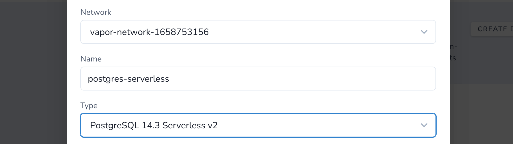 Vapor: Postgres Improvements