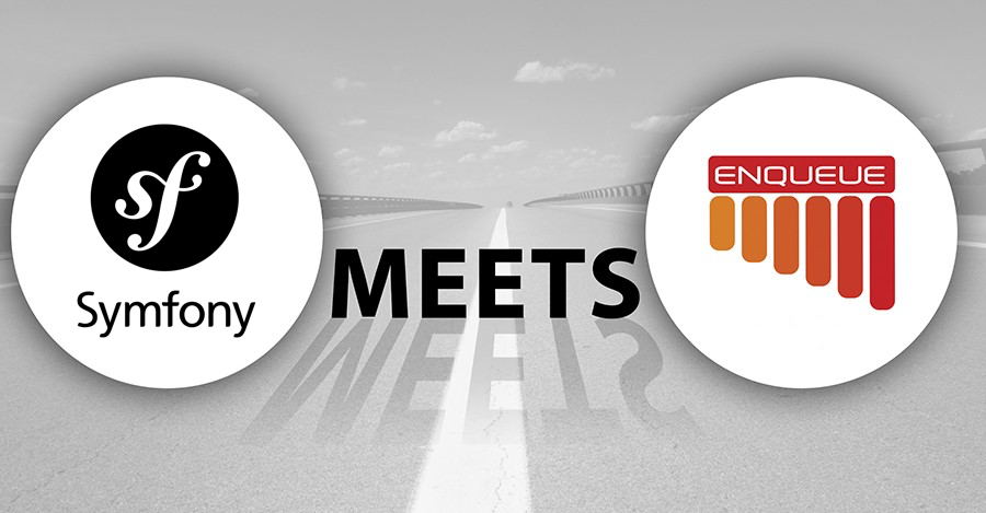 Symfony: PHP asynchronous or enqueue bundle, How to create a queue and prog