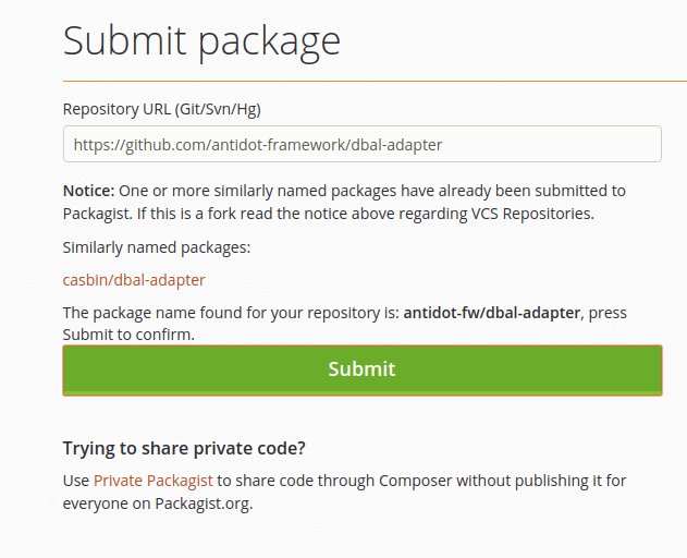 How to craft a PHP package