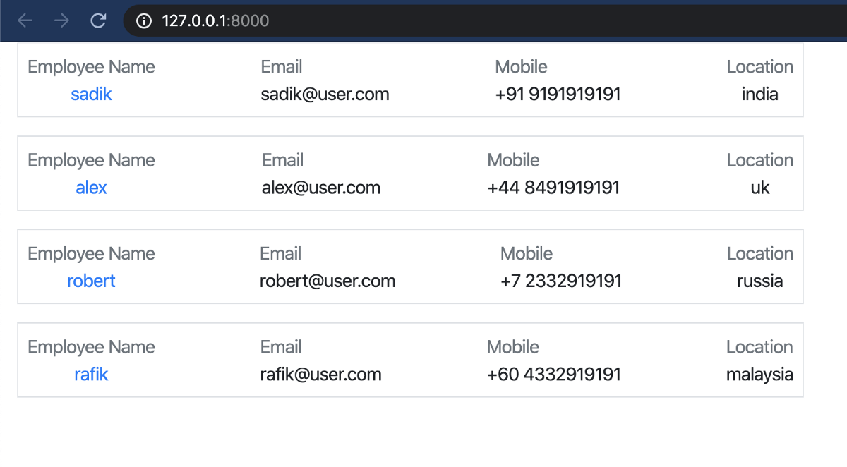 Laravel Blade Component