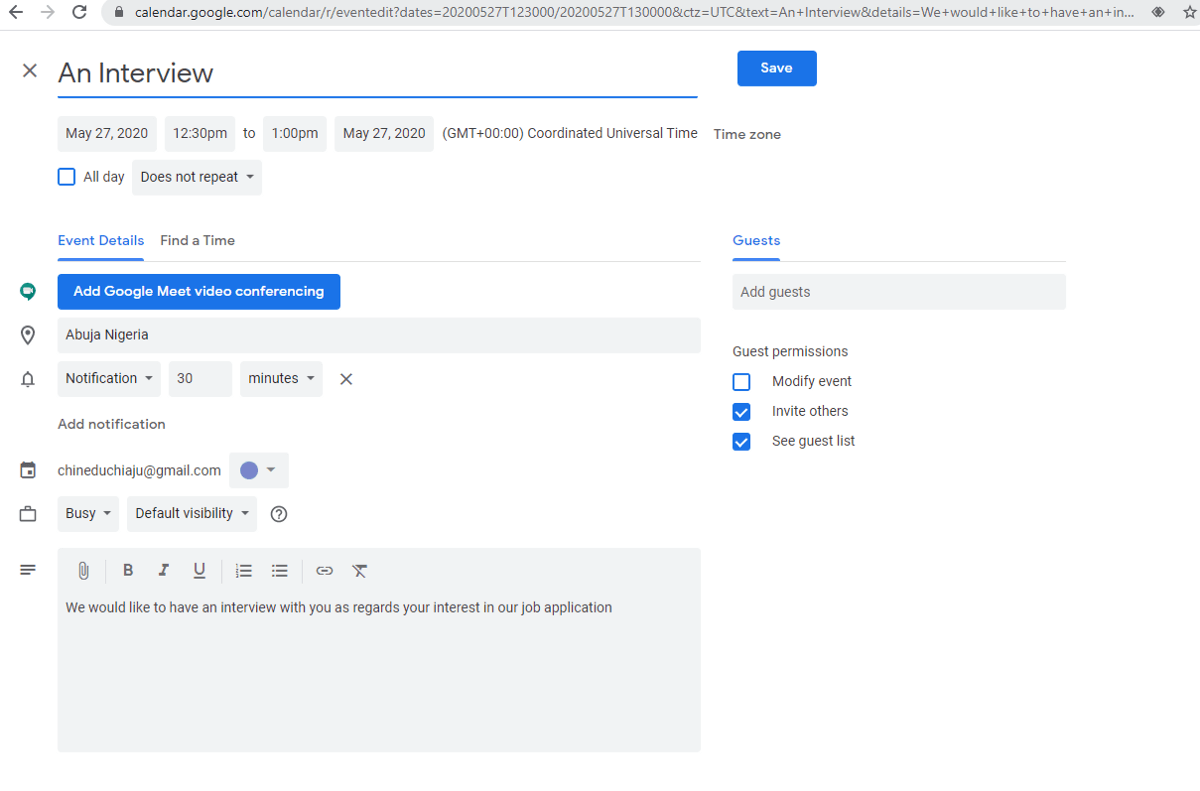 Generating iCalendar in Lumen Application