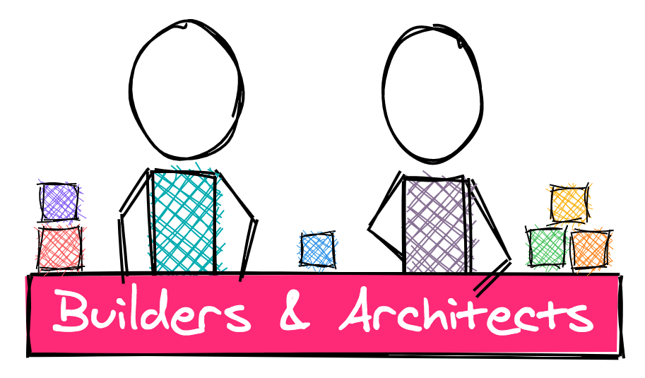 Builders and architects: two types of programmers