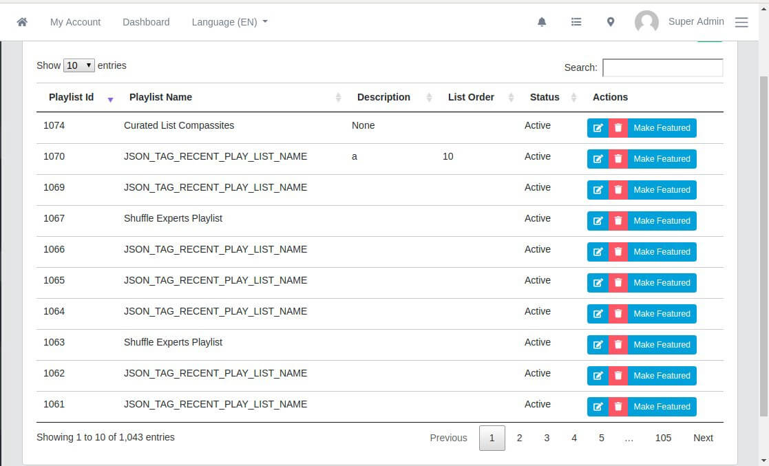 Data-tables for Laravel 5.6 &amp; 5.7