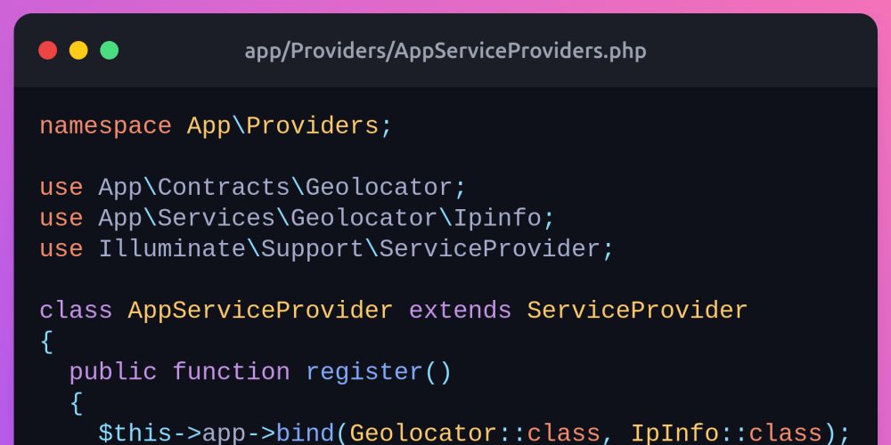 Integrate third-party services within Laravel