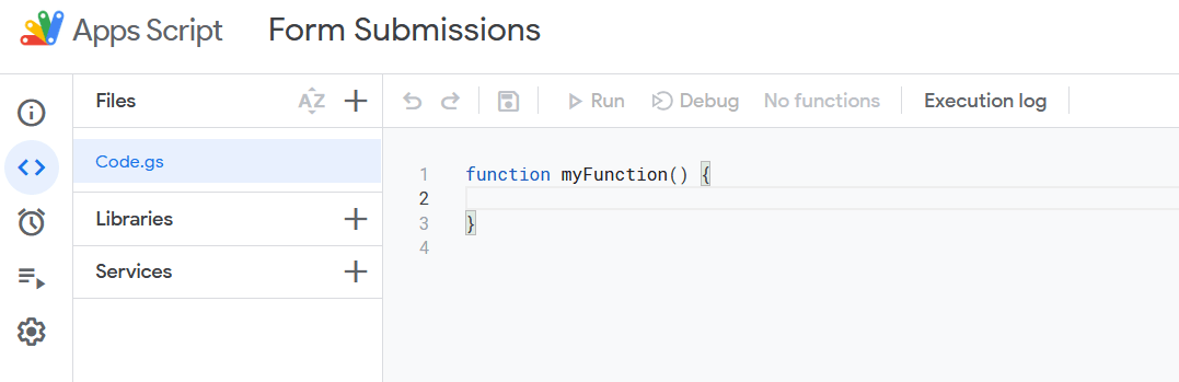 Connect HTML Forms to Google Spreadsheet using Google Apps Script