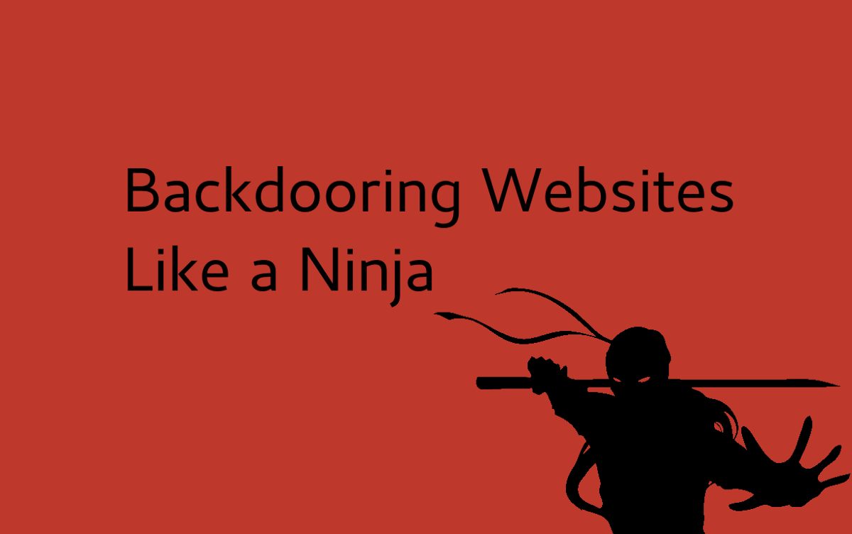 Backdooring Websites with just 35 bytes – Somdev Sangwan – Medium