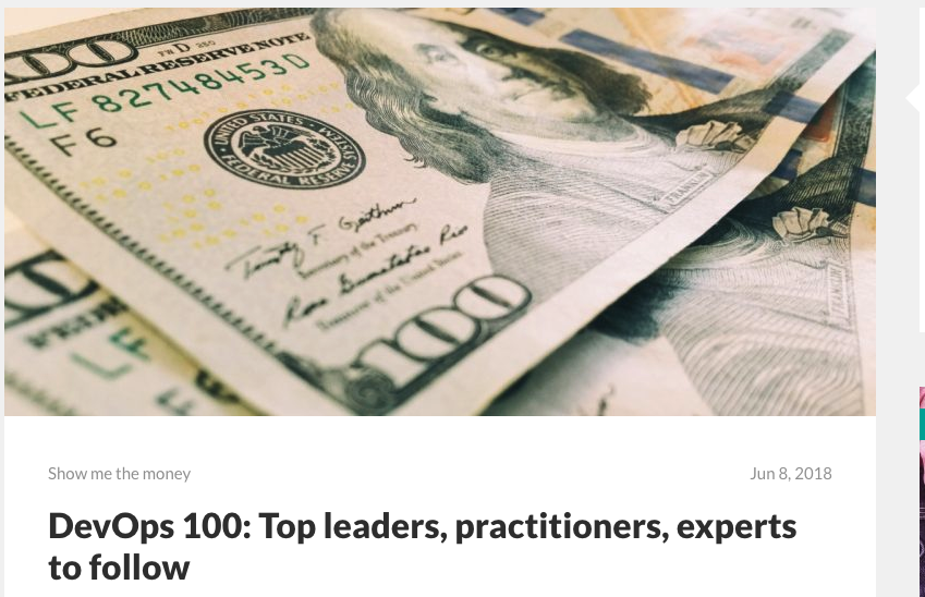 My Journey into World’s Top 100 DevOps Practitioners List