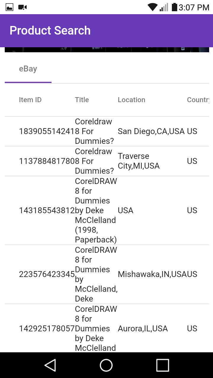 How to Build a Bar Code Scanner App that Gets Prices from eBay