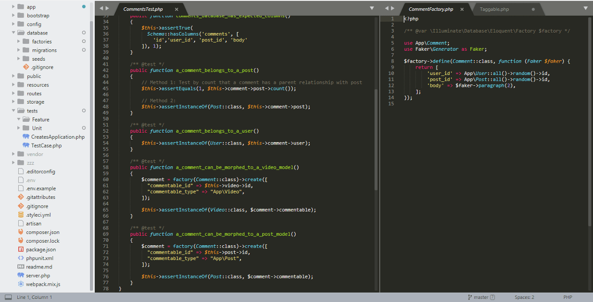 Part 2: Testing Model Relationships in Laravel — BASIC