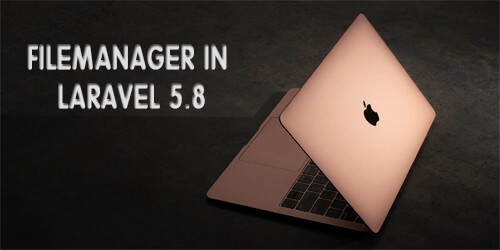 Filemanager In Laravel 5.8