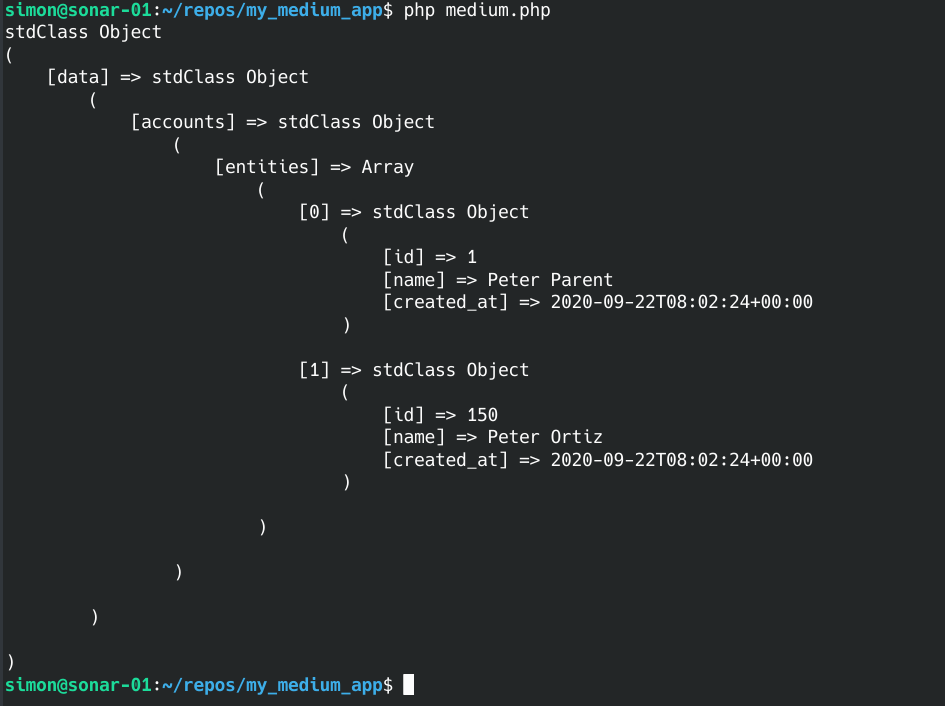 Consuming the Sonar API
