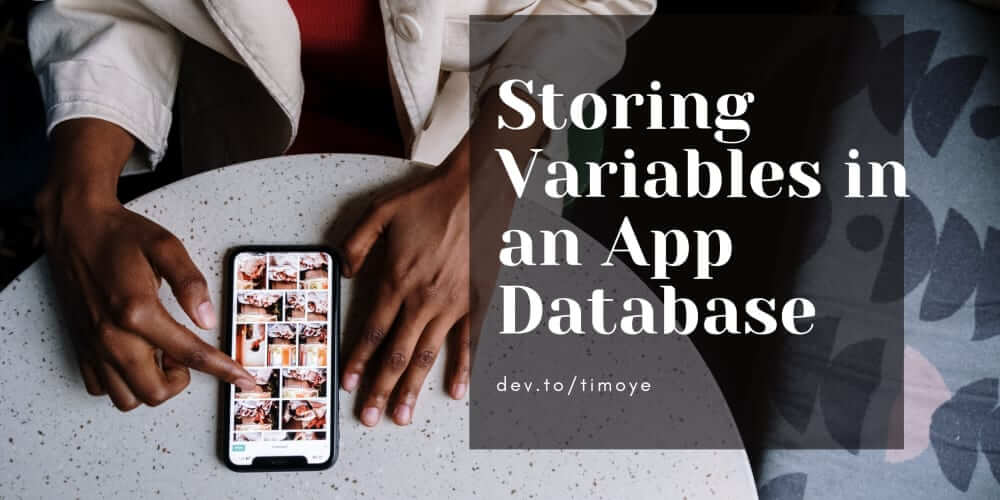 Storing Variables in a Laravel App Database